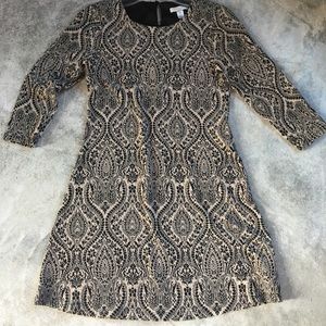 London Style Collection Paisley Knit Dress